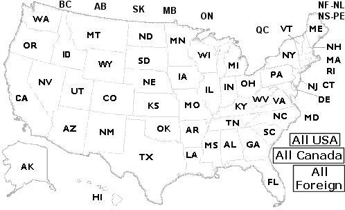 Map of USA